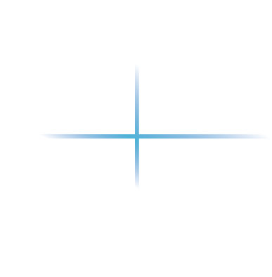 A blue light on a black backgroundDescription automatically generated